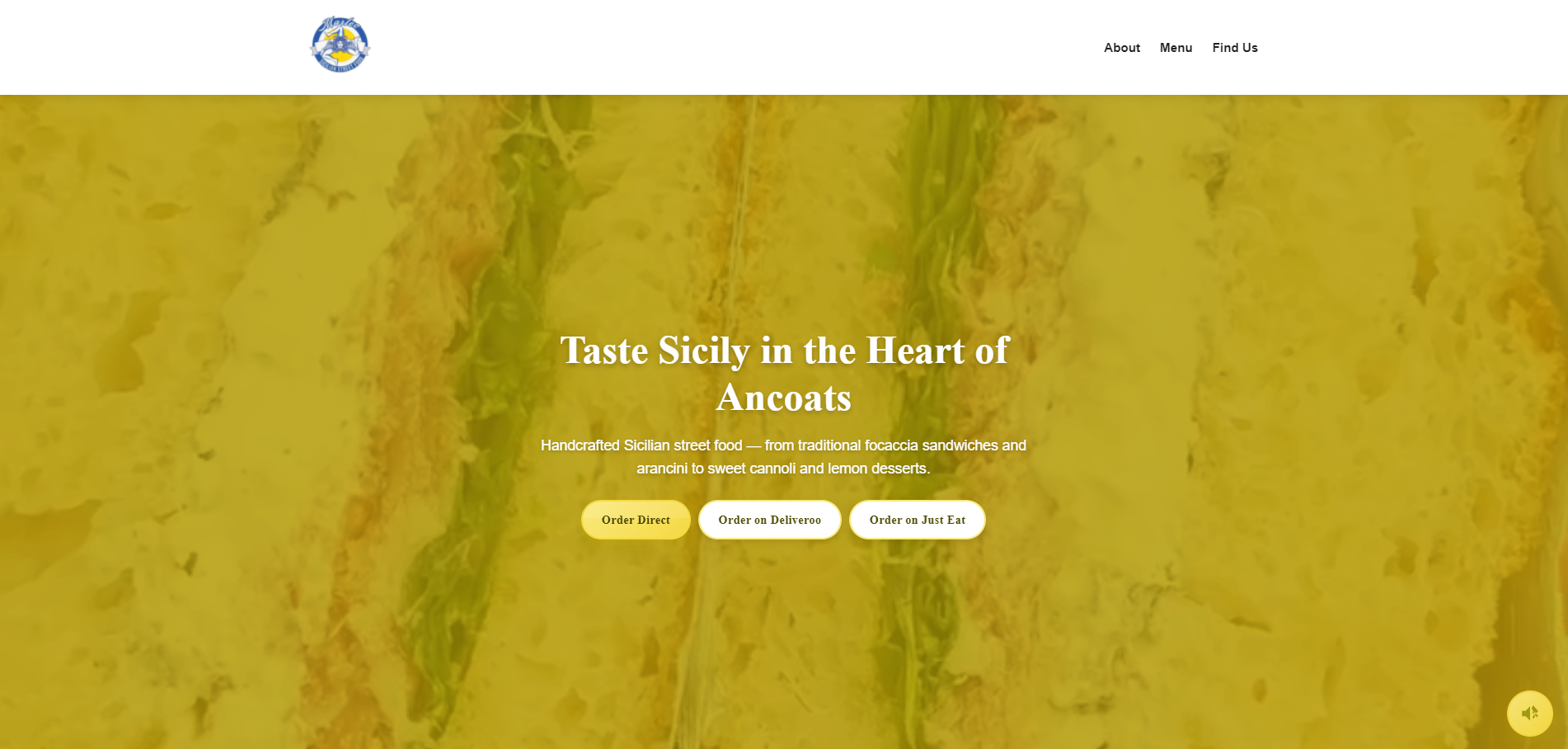 Marleo Sicilian Street Food website design by Apricus